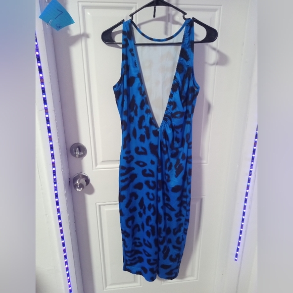 SHEIN _SZ LRG_LEOPARD PRINT 🐾 DRESS - Picture 4 of 5